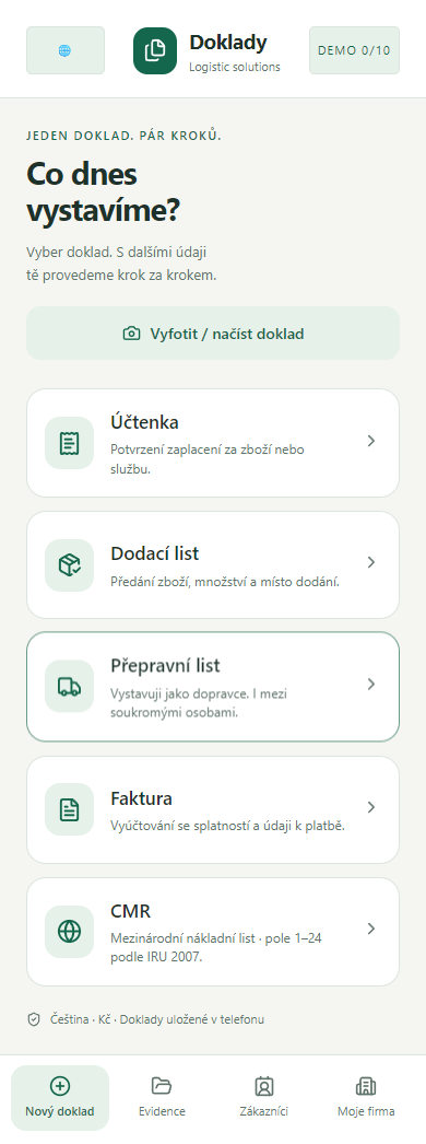 Logistic Solutions - Doklady